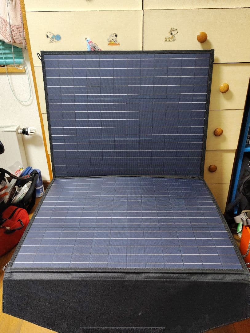 Allpowers 100w 折り畳みソーラーパネル AP-SP-027 車中泊