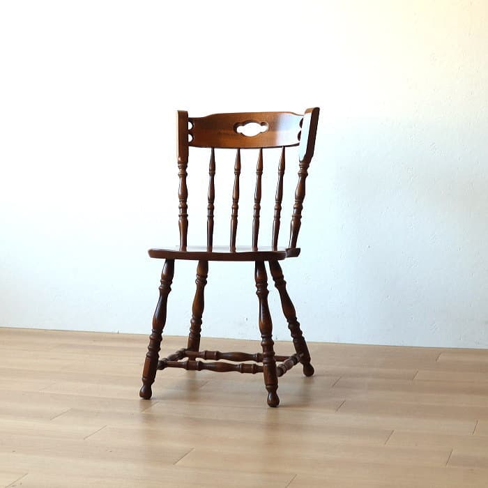 アンティーク ヴィンテージ 柏木工 ウィンザーチェア ブナ材 食卓イス
