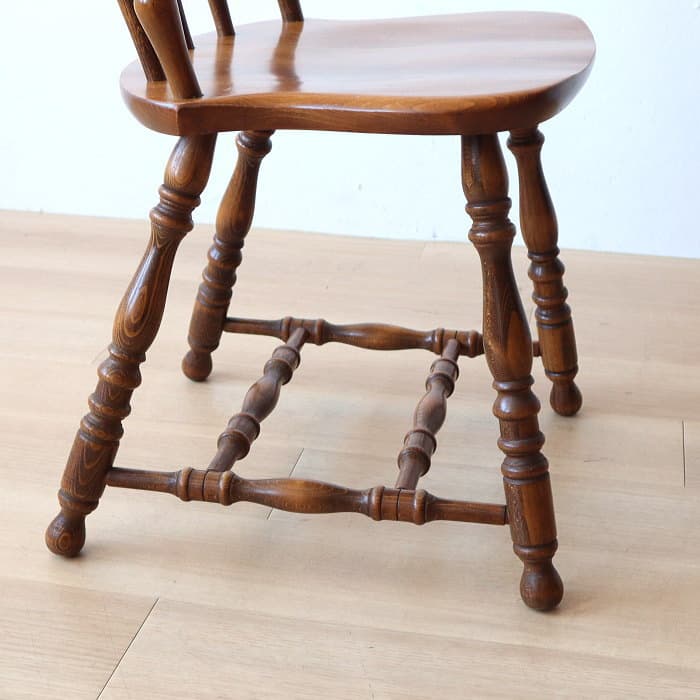 アンティーク ヴィンテージ 柏木工 ウィンザーチェア ブナ材 食卓イス