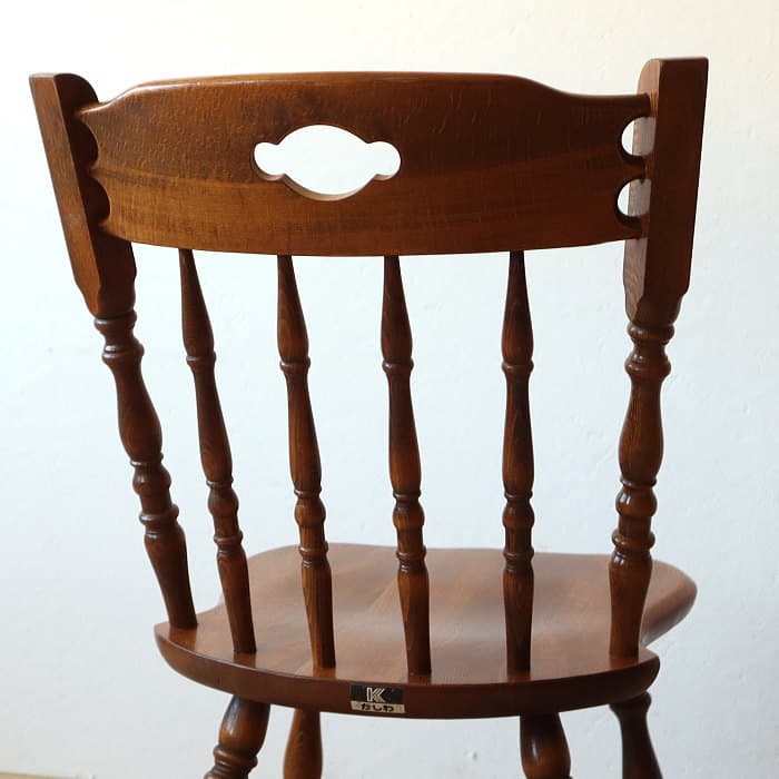 アンティーク ヴィンテージ 柏木工 ウィンザーチェア ブナ材 食卓イス