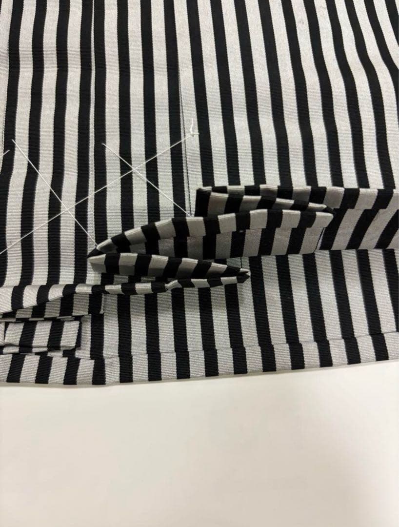 SALE　七五三　5歳男の子袴セット　黒系　キラキラ家紋　鷹　打ち出の小槌　新品