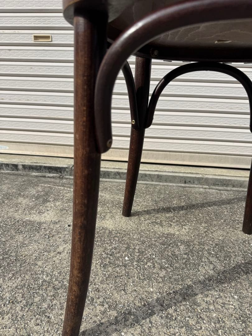 2脚セット チェア TON 曲木 ベントウッド ダークウォールナット
