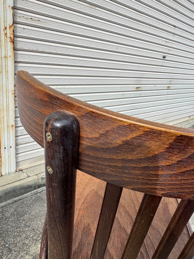 2脚セット チェア TON 曲木 ベントウッド ダークウォールナット