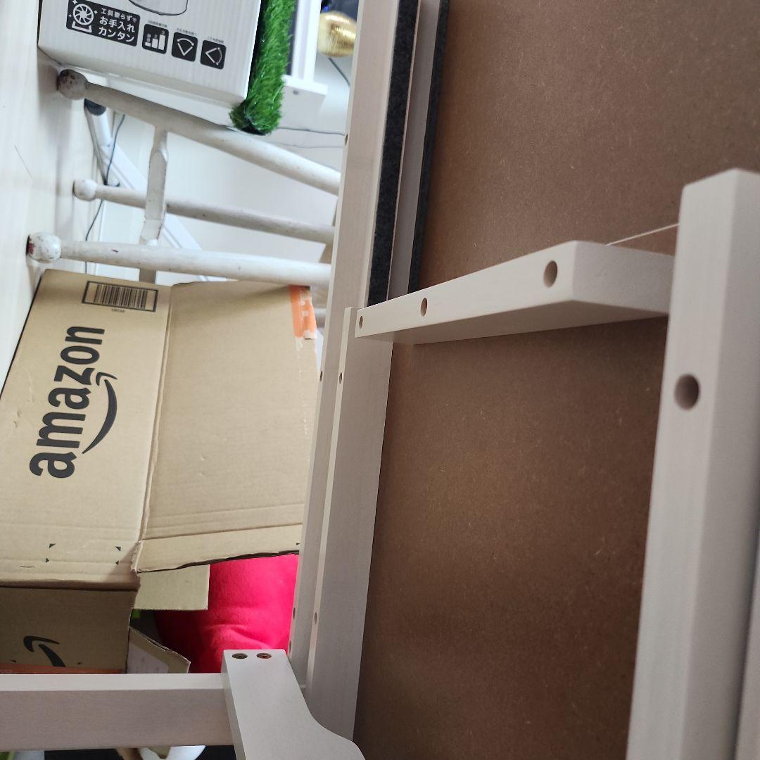 アイリスプラザ伸縮センターテーブル W80-140 RPE80TBLWH取説なし