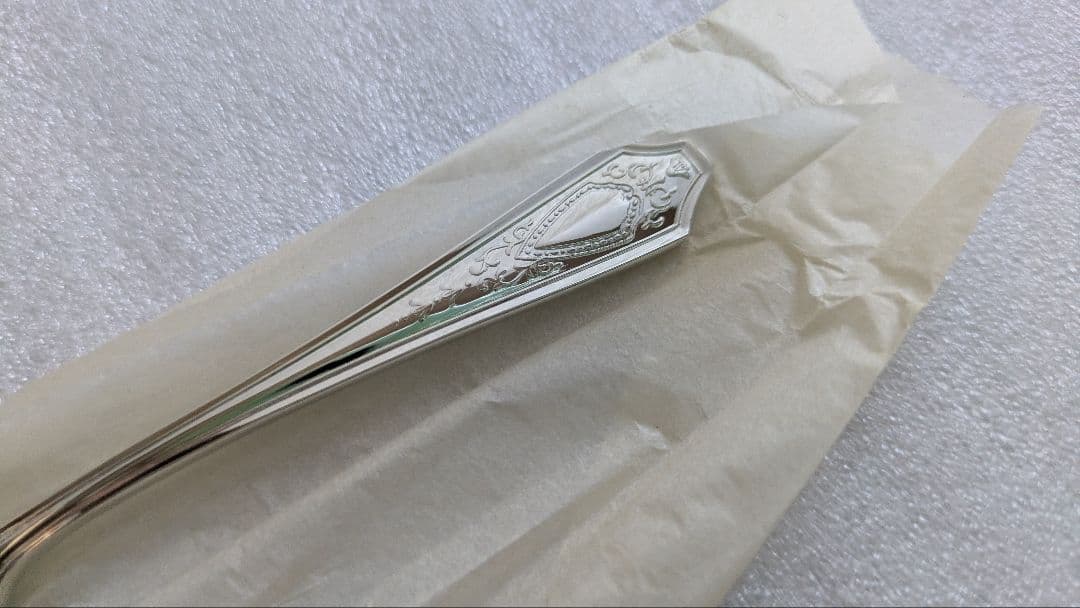 ラッキーウッド　銀製スプーン2本セット　シルバー950