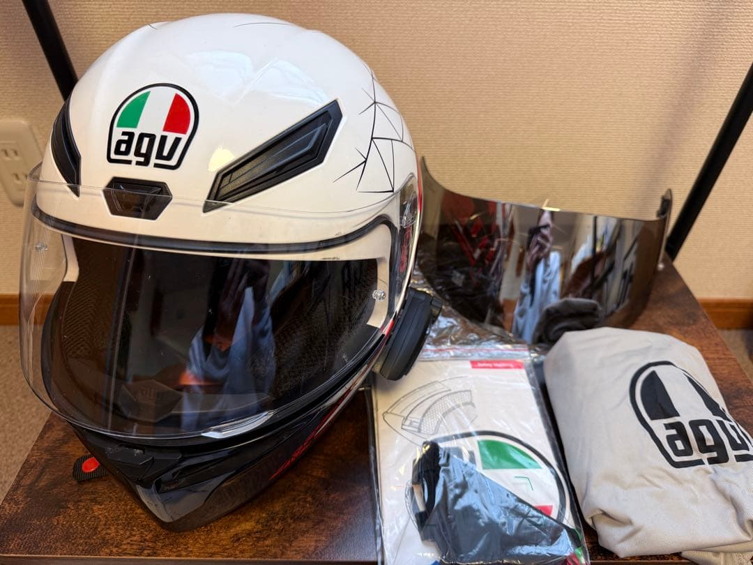 agv K1 ヘルメット中古(インカム付き)