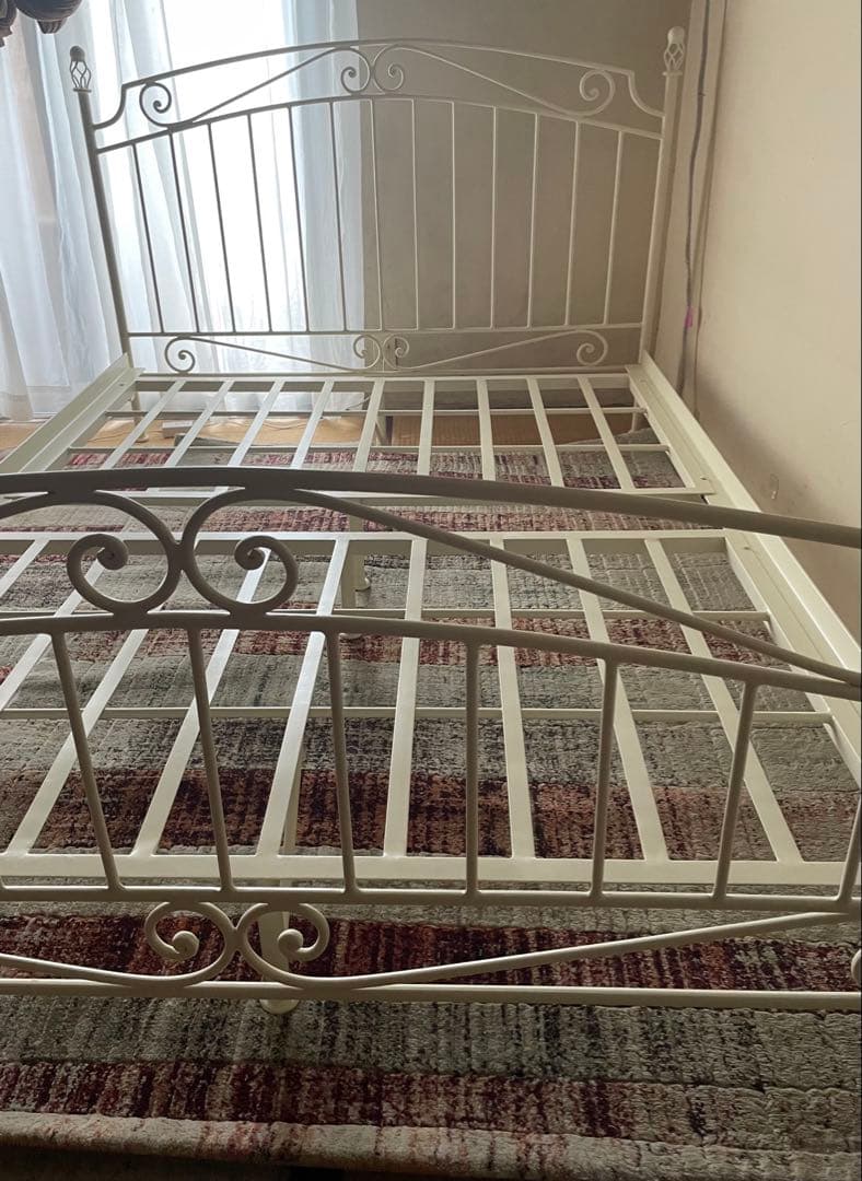 アイアンベッドフレーム　ダブル 大塚家具