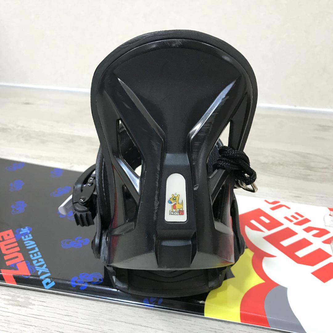 【良品】ZUMA スノーボード ジュニア 120cm HEAD ビンディング付き