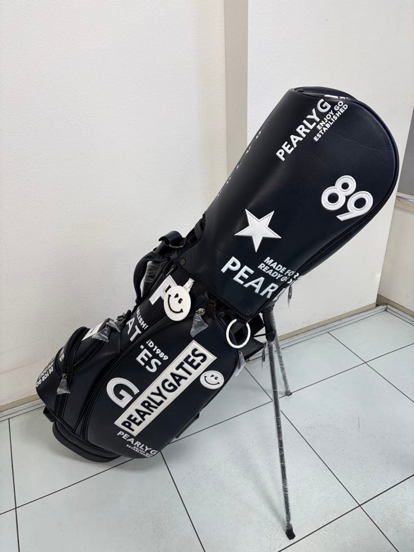 【未使用】PEARLY GATES パーリーゲイツ　スタンドキャディバッグ