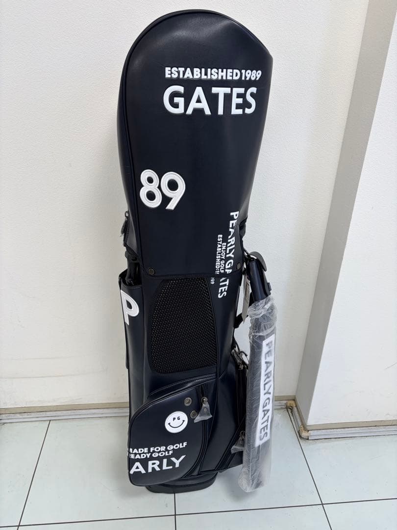 【未使用】PEARLY GATES パーリーゲイツ　スタンドキャディバッグ