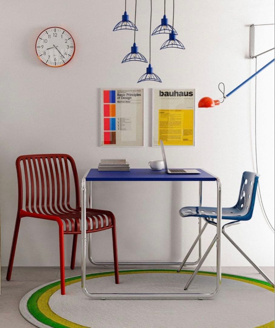 【大阪引取り】ohouse 16peaceダイニングテーブル　ミッドセンチュリー