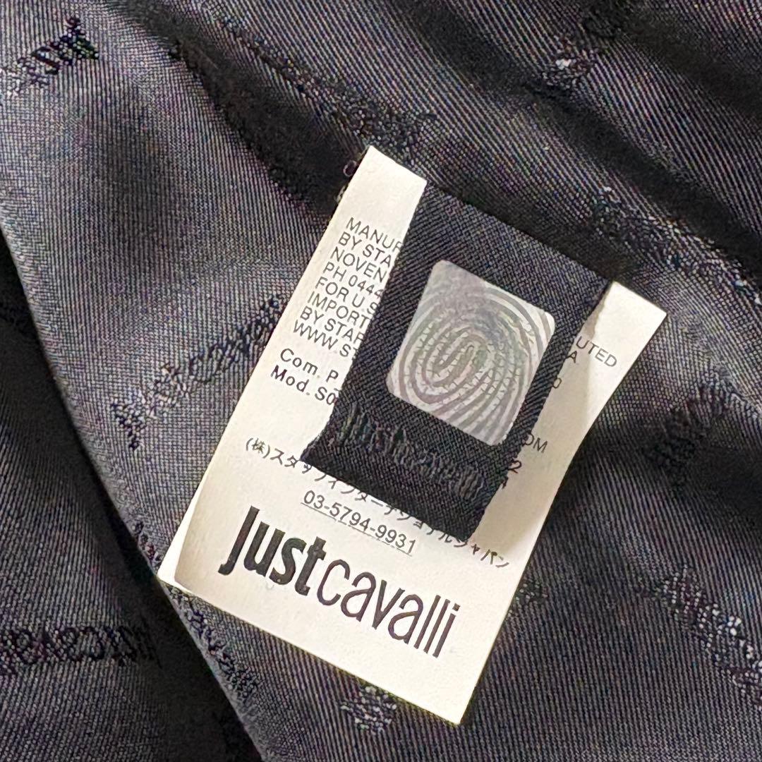 極美品 Just Cavalli イタリア製 スタッズ ロングコート