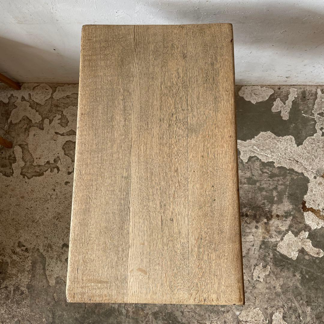 ビンテージ デスク　作業台　剥離