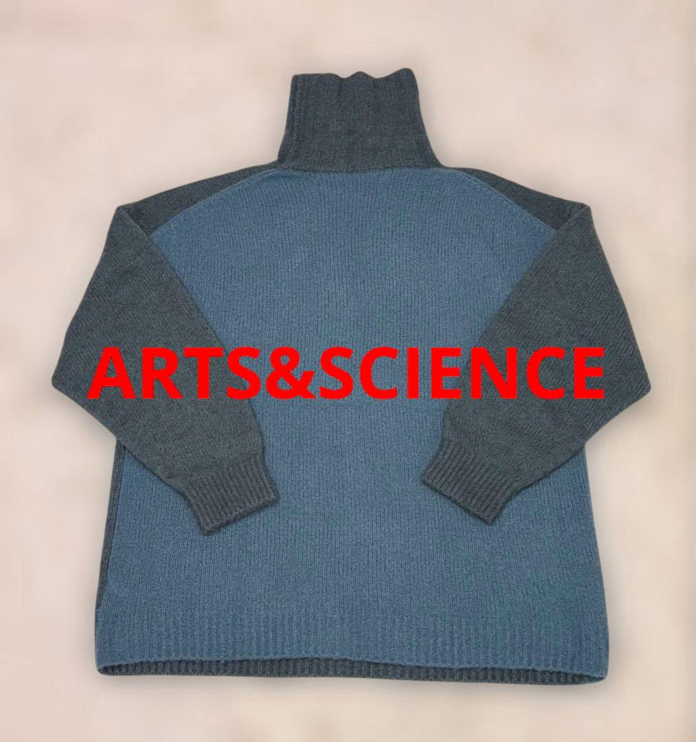 ARTS&SCIENCE アーツアンドサイエンス　カシミヤ　シルク　セーター