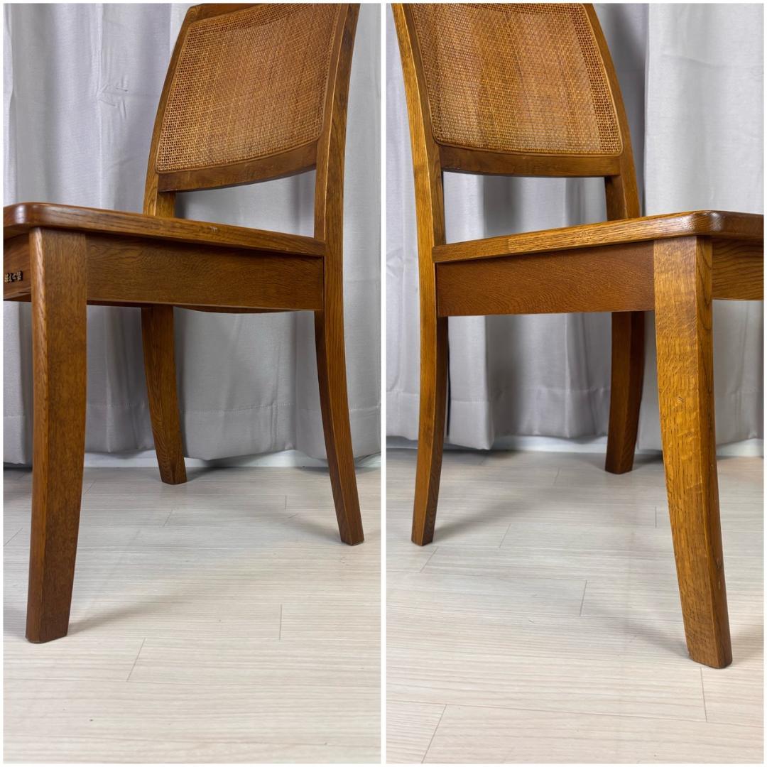 ヴィンテージ 浜本工芸 ラタン ダイニングチェア