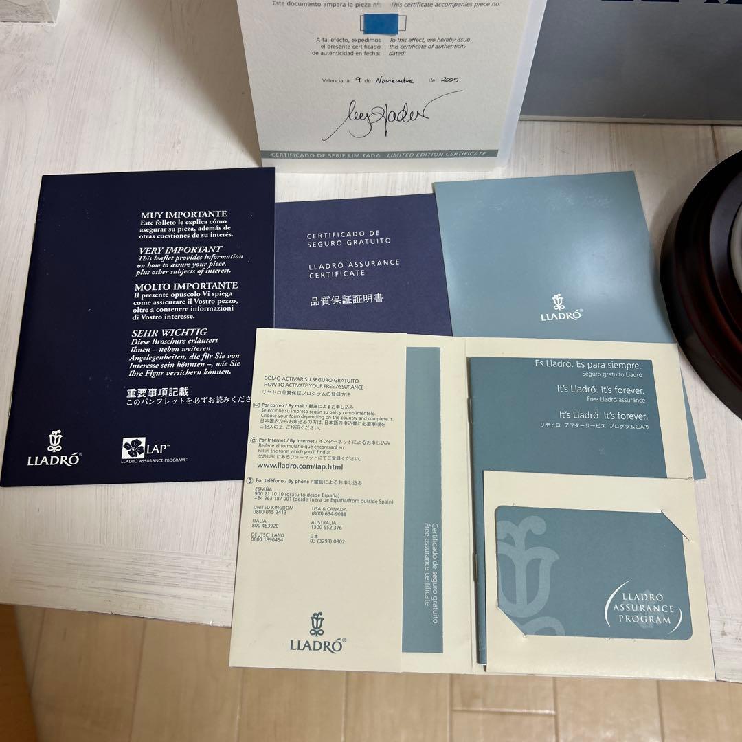 リヤドロLLADRO 「天使のクリスマス」 2500体の世界限定作品！新品！