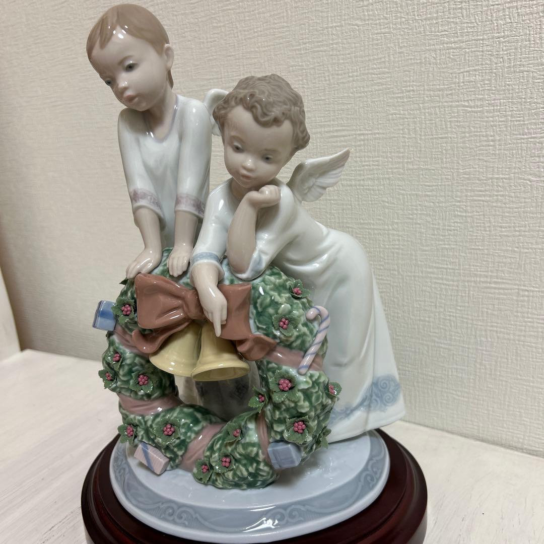 リヤドロLLADRO 「天使のクリスマス」 2500体の世界限定作品！新品！