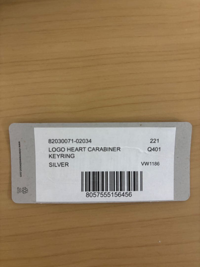 Vivienne Westwood ハートカラビナ　キーリング