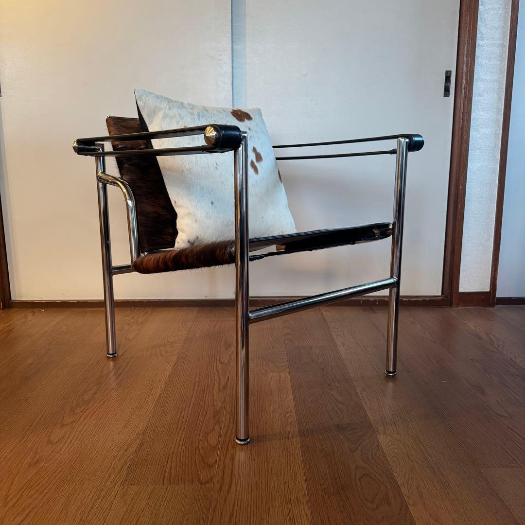 【大塚家具】Le Corbusier ル・コルビュジエ LC1 椅子 牛革
