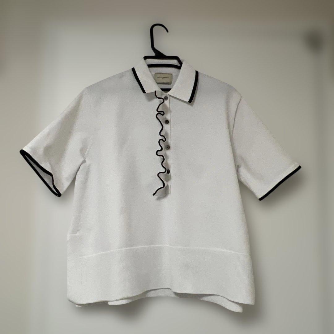 ユナイテッドアローズ　ミニマルフリル ニット 5SL