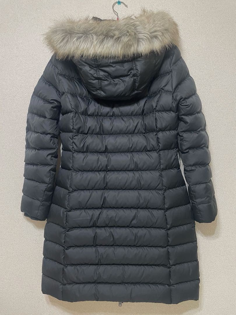  JEANS ブラック ロング ダウン ジャケット M トミー