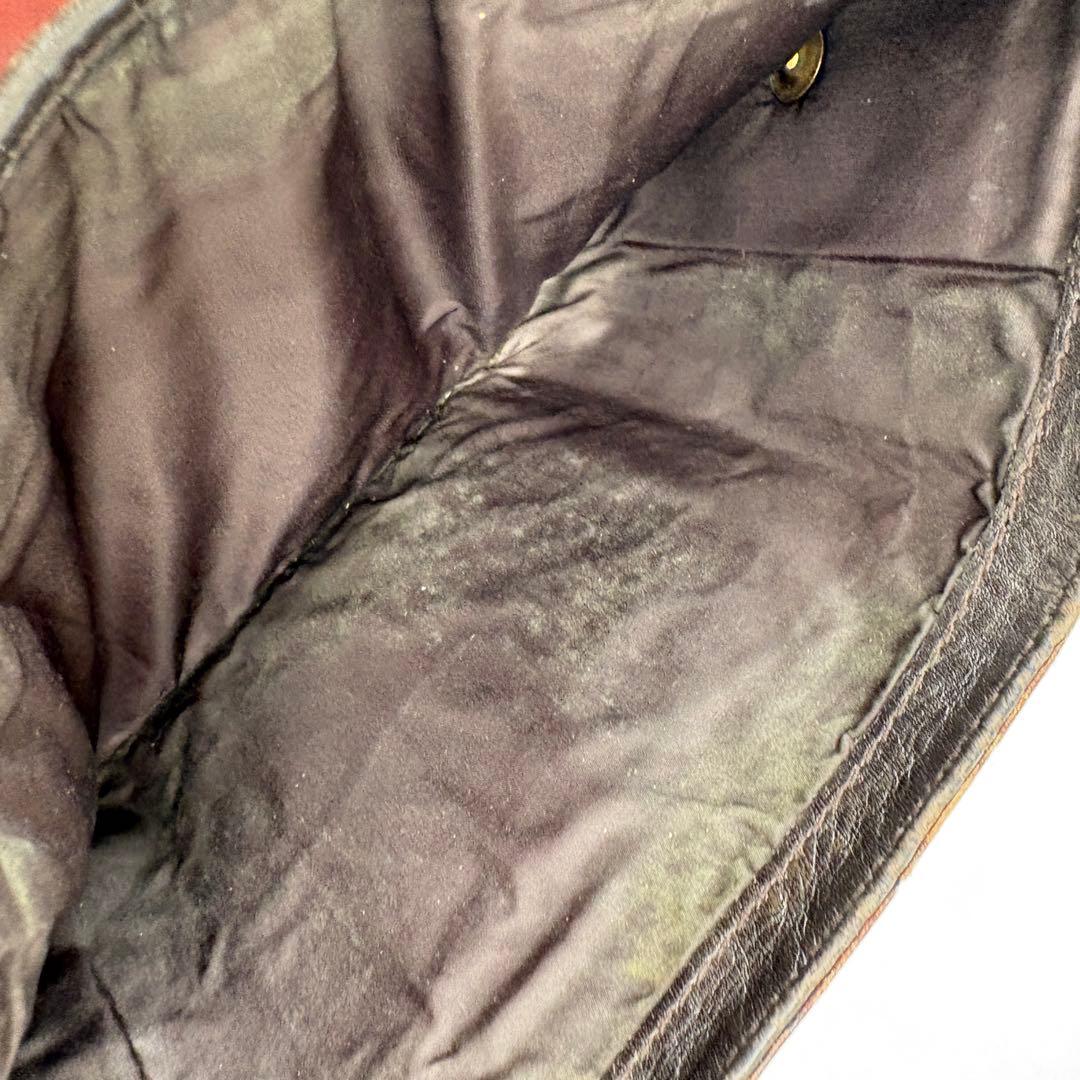 小物 Archive miu miu compact wallet brown