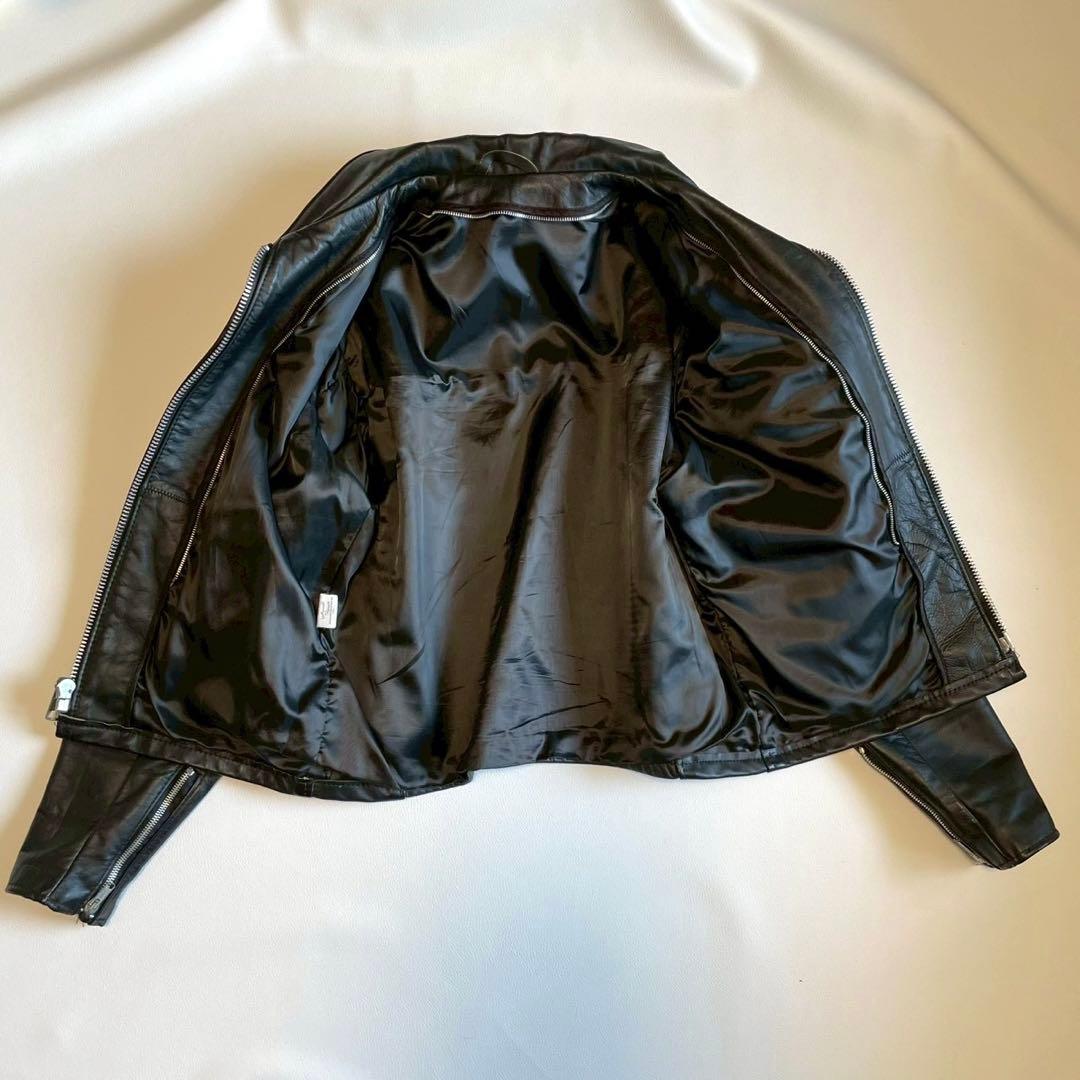 【ショット】シングルライダース レザージャケット 643E USA製 40 L