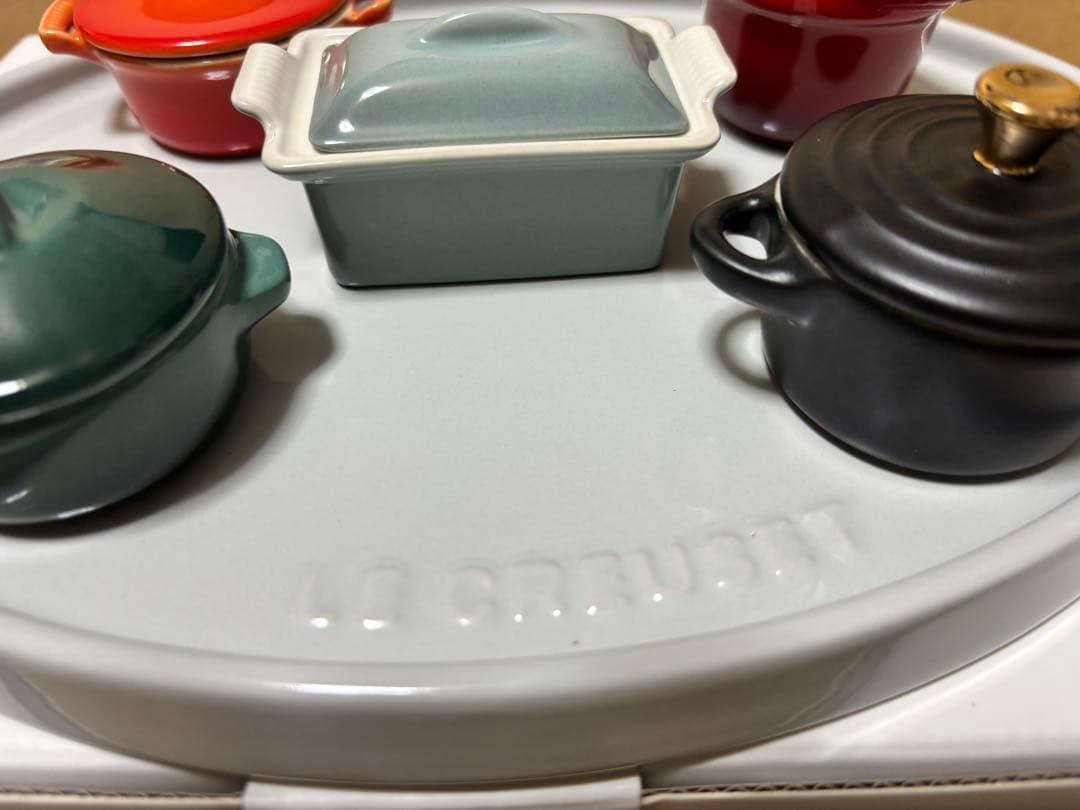 ルクルーゼ　ミニチュア・ココット・ヒストリーコレクション