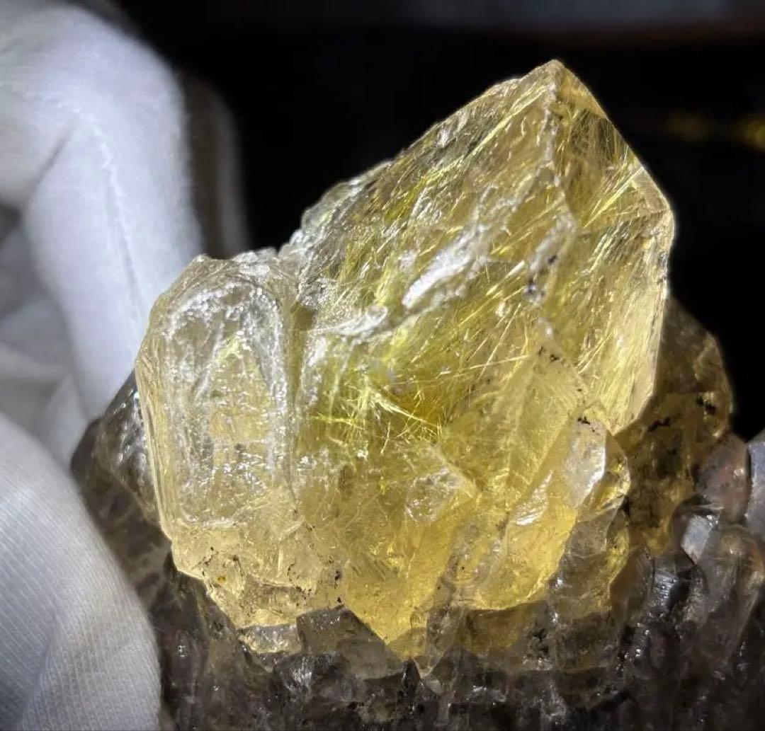 【金運・仕事運アップ】ルチル原石⭐️R216