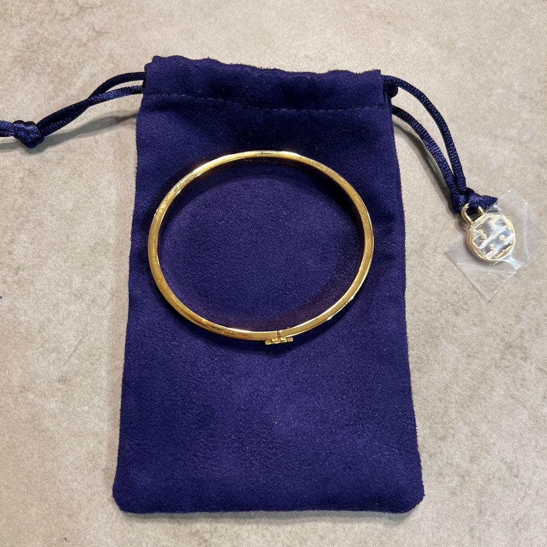 TORY BURCH ブレスレット キラ トリーゴールド/レオパードブロンズ