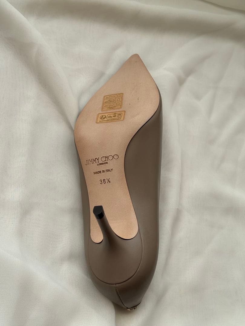 ジミーチュウ ハイヒール レザー パンプス ベージュ