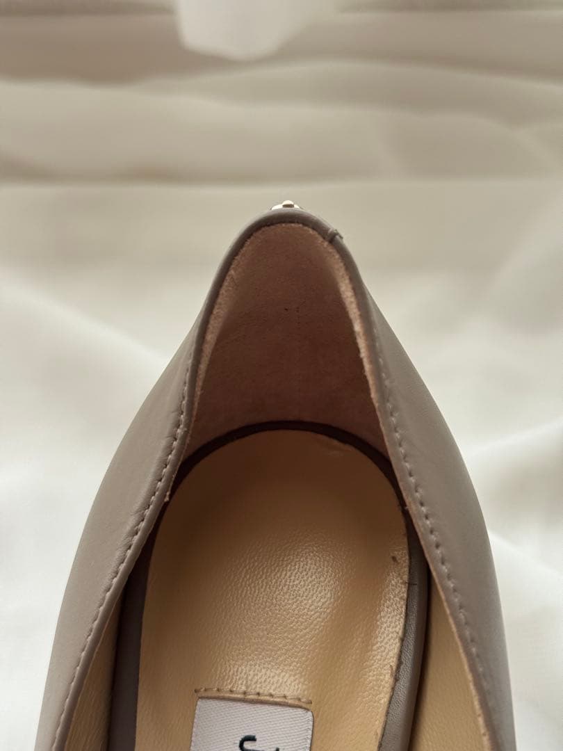 ジミーチュウ ハイヒール レザー パンプス ベージュ