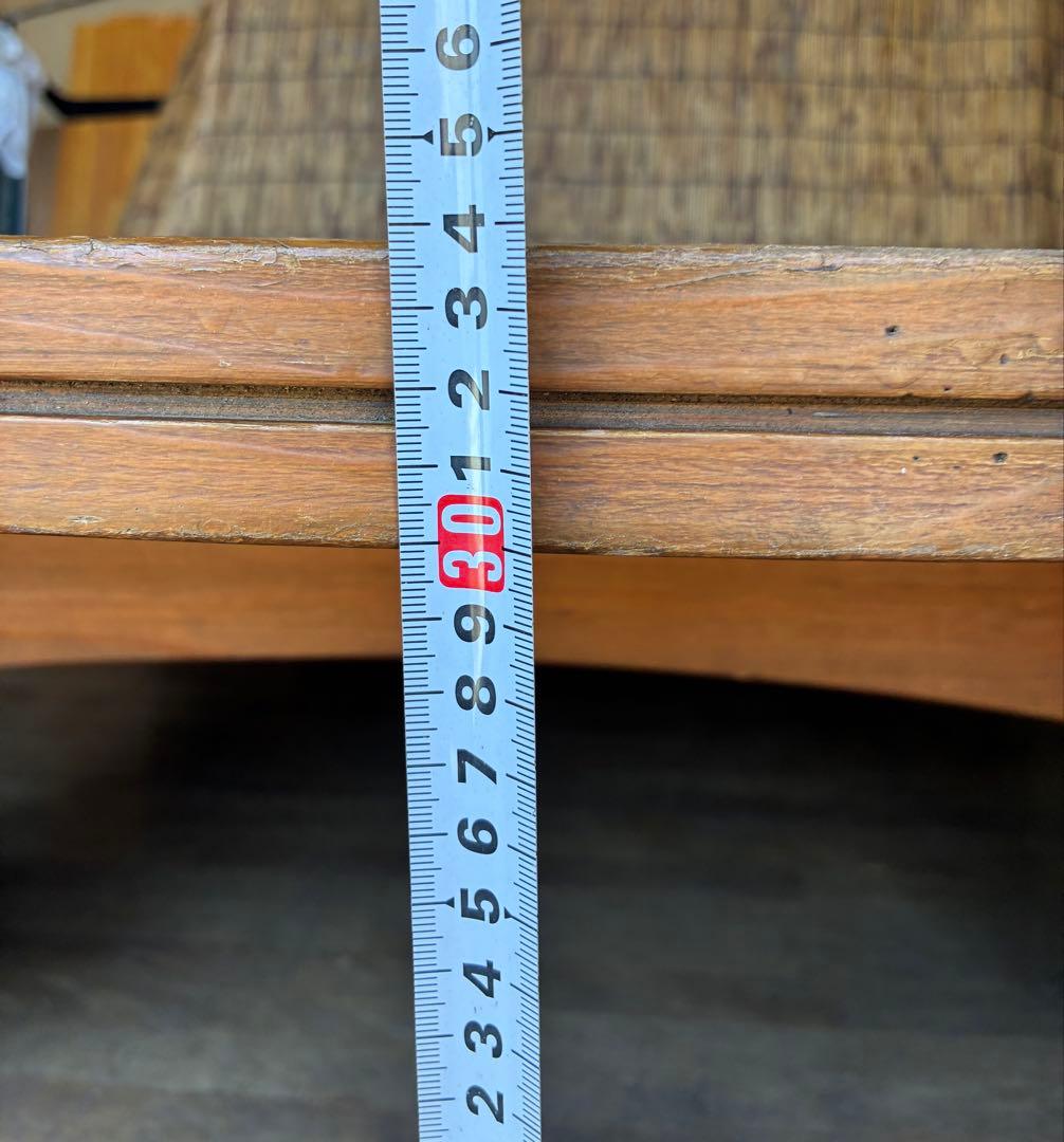 木製円形テーブル・直径125cm