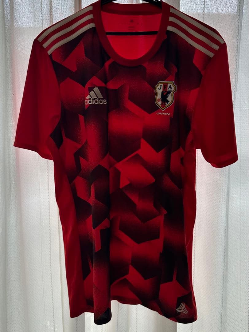 adidas サッカー 日本代表 ユニフォーム レッド XOサイズ