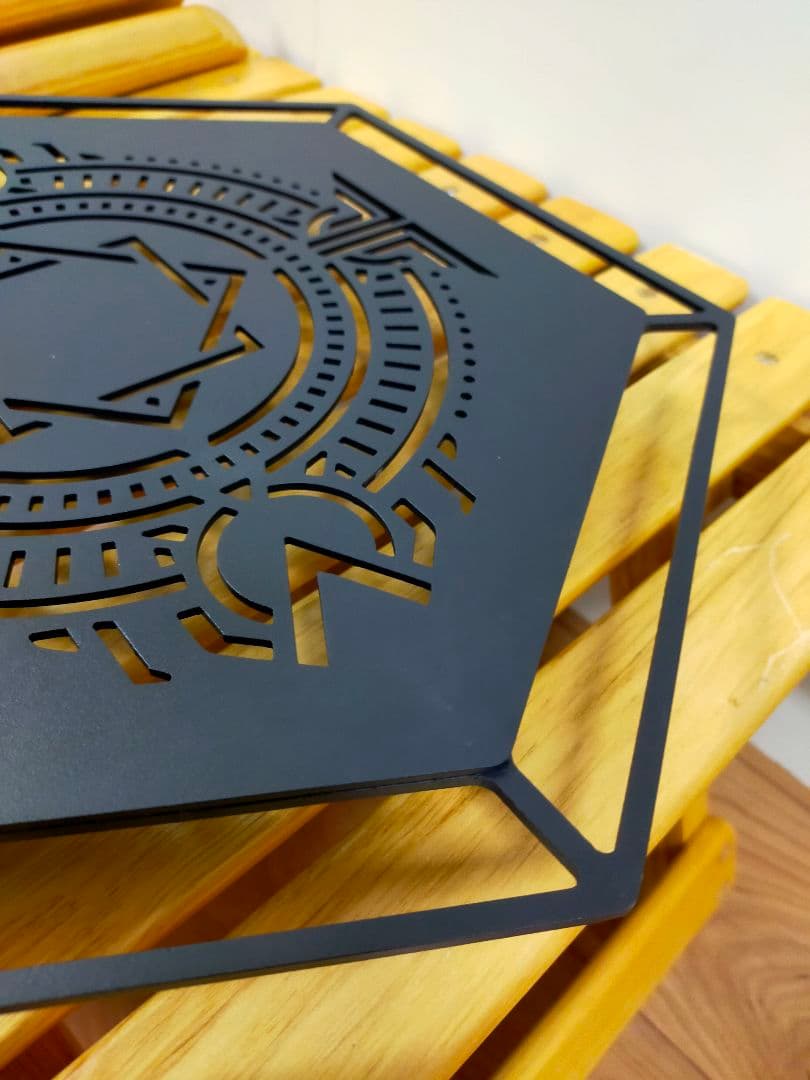 DEVISE WORKS×ソマビト 焚き火サイドスタンド Vein