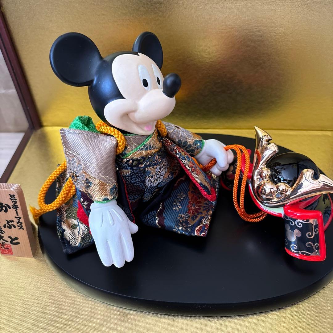 ミッキーマウス　五月人形　かぶと　吉徳作