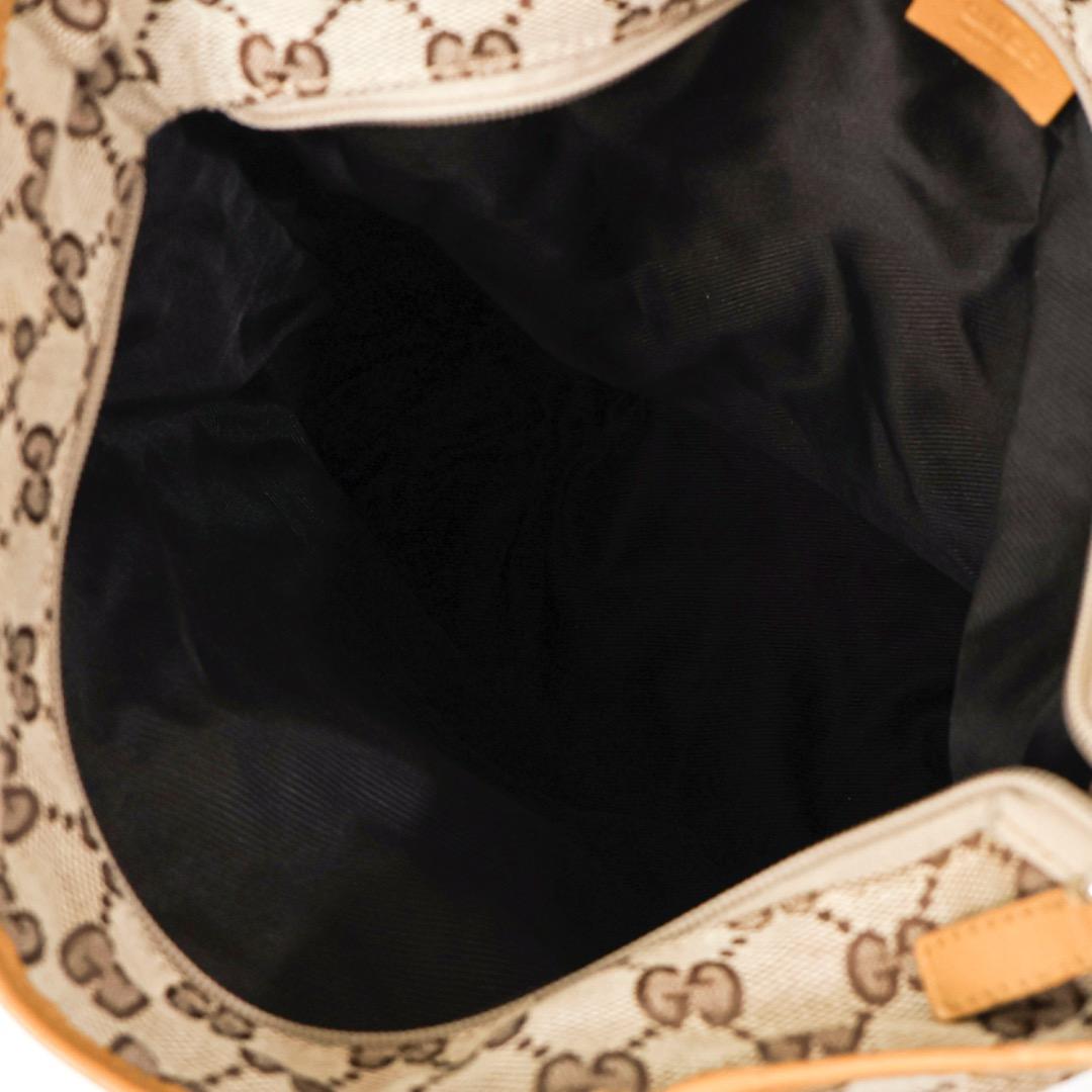 H5318-31グッチ　GGキャンバス×レザー　シェリーライントート　保存袋付