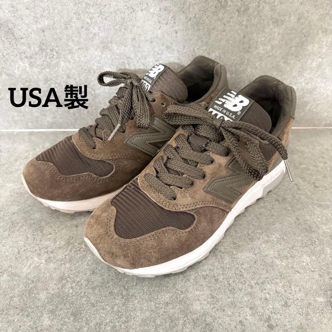 【レア&美品】ニューバランス M1400 ブラウン スニーカー USA製