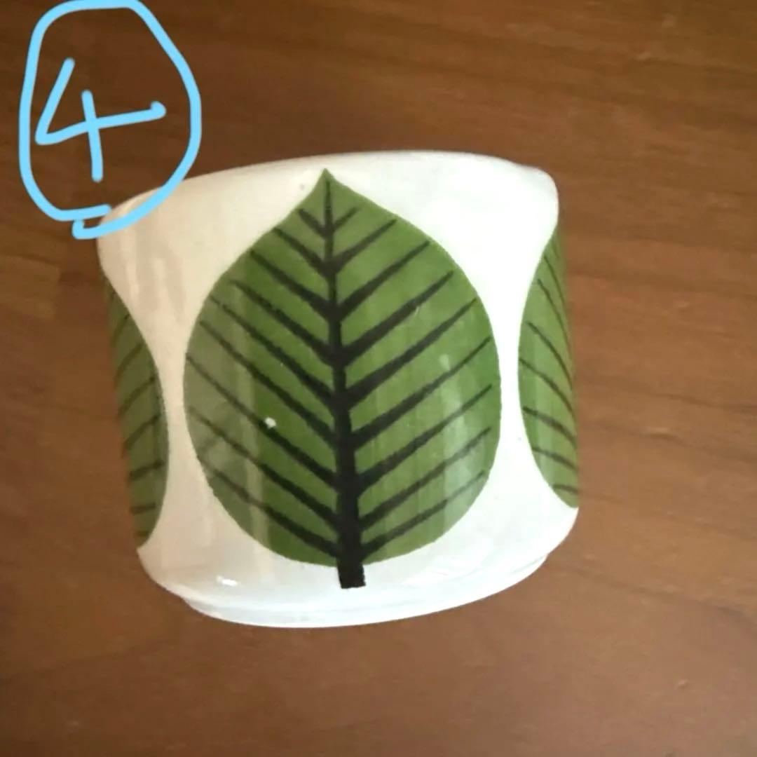 希少‼︎グスタフスベリ　ヴィンテージ　プレート&エッグカップセット