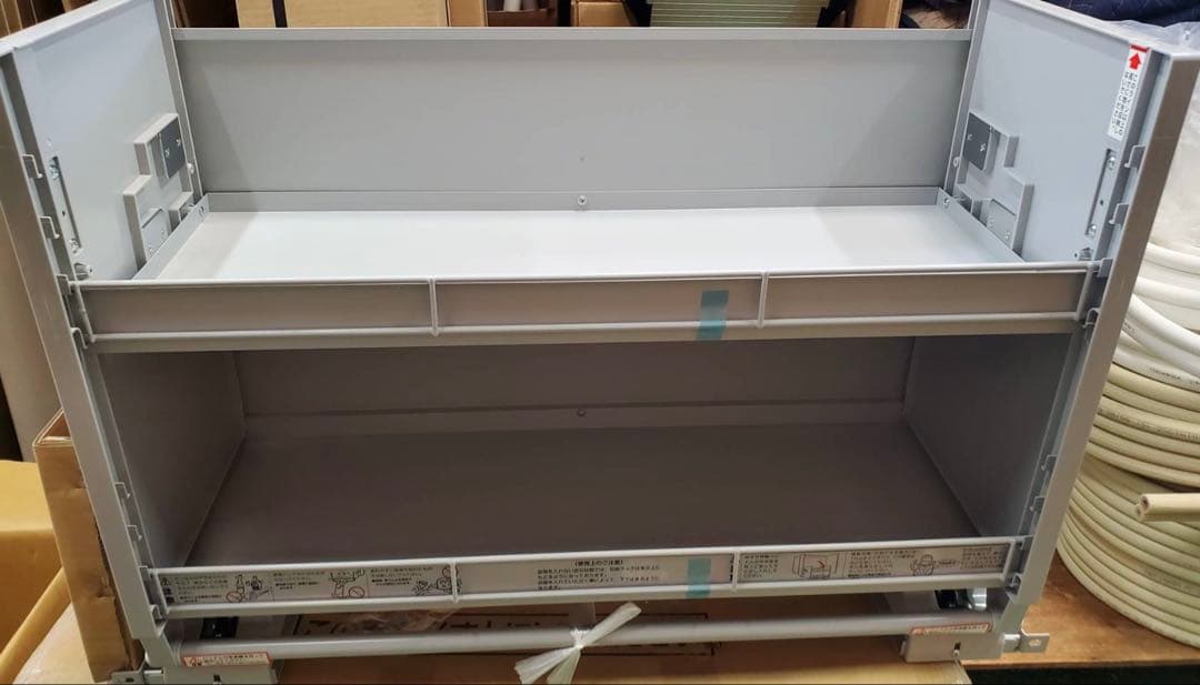 ②新品未使用品☆キッチンスイングダウンウォール収納