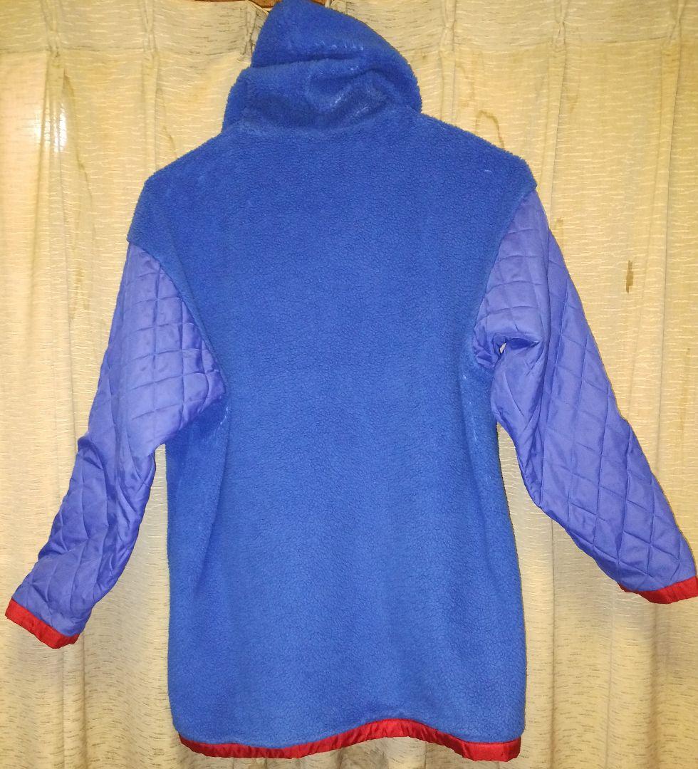 【匿名配送】【入手困難】鹿島アントラーズ　ベンチコート　赤　青　90s