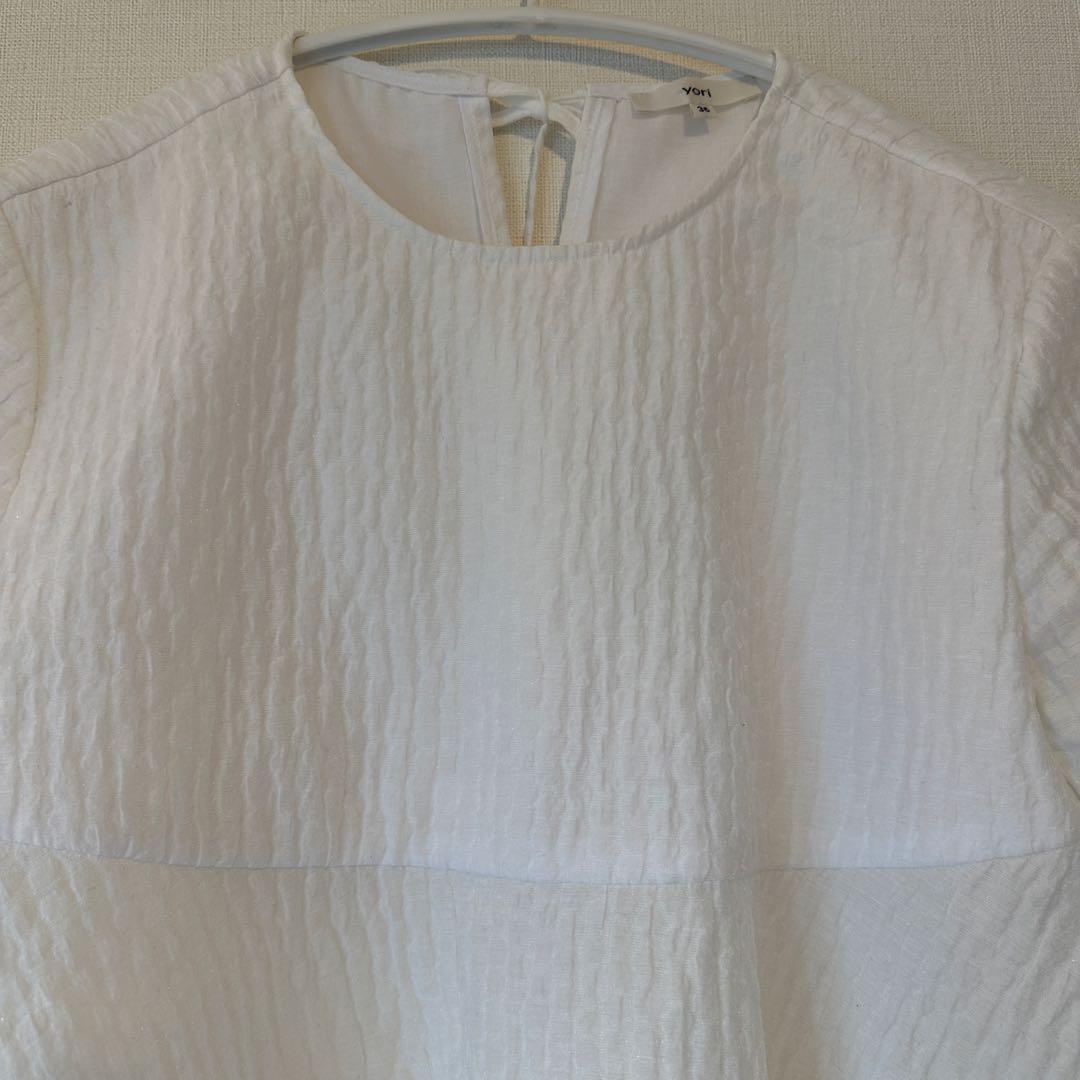 yori フクレティアード ブラウス