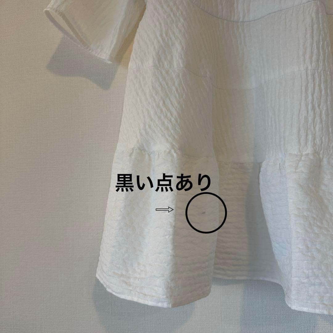 yori フクレティアード ブラウス