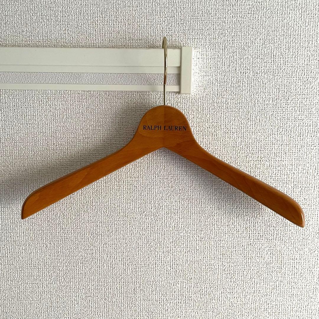 【非売品】ラルフローレン　木製ハンガー　4本セット　レディース　Jr. キッズ