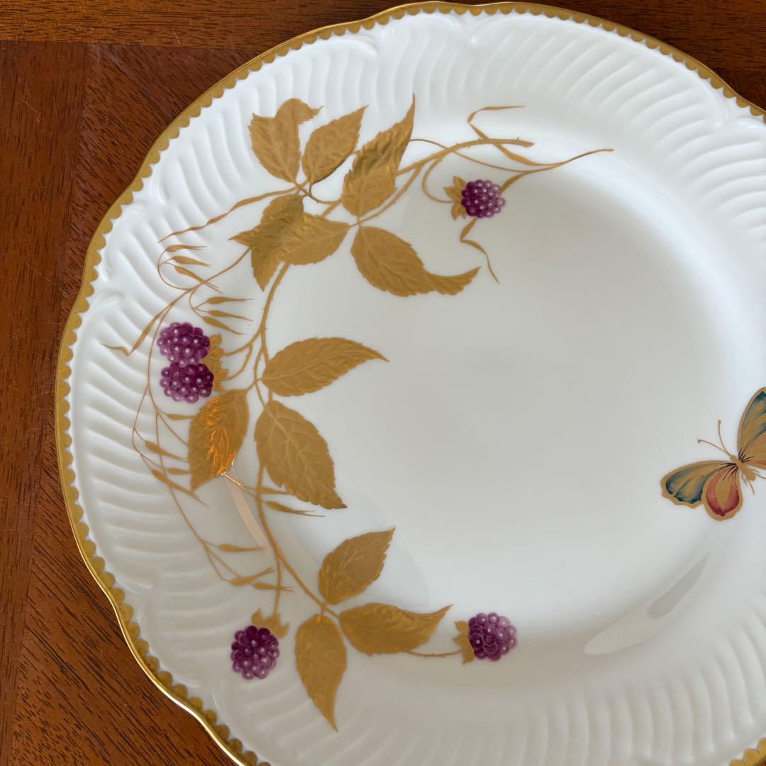 【希少品】新品　リチャードジノリ・サボイア家の絵皿★森の果実★プレート6枚