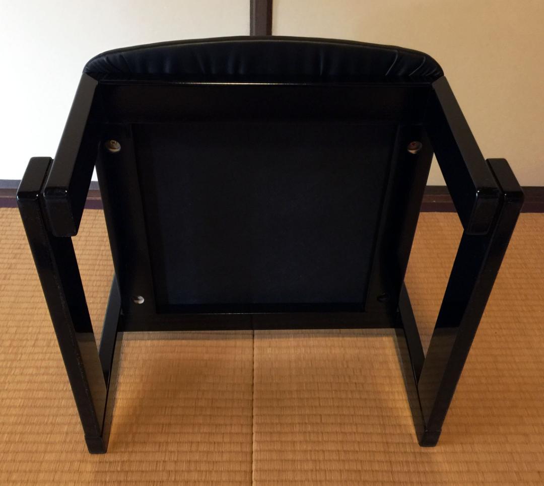 料亭で使用している足が楽な 座椅子２脚セット (極美品）