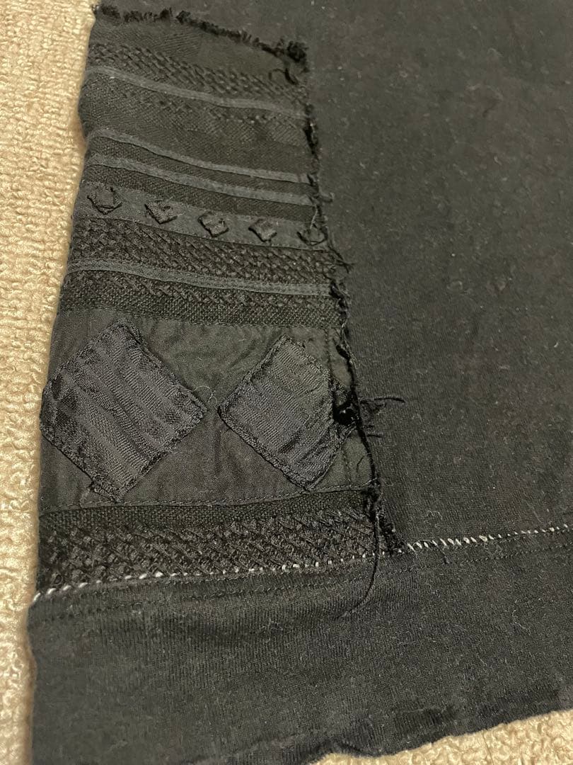 アンダーカバー 民族柄 ノースリーブTシャツ scab期　undercover