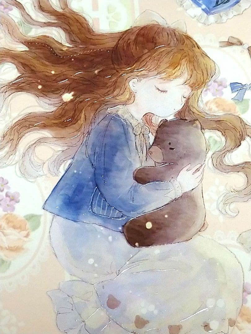 ✩のこり１✩J1028＃小熊华尔兹(晶透)komos切り売り海外人物マステ女の子