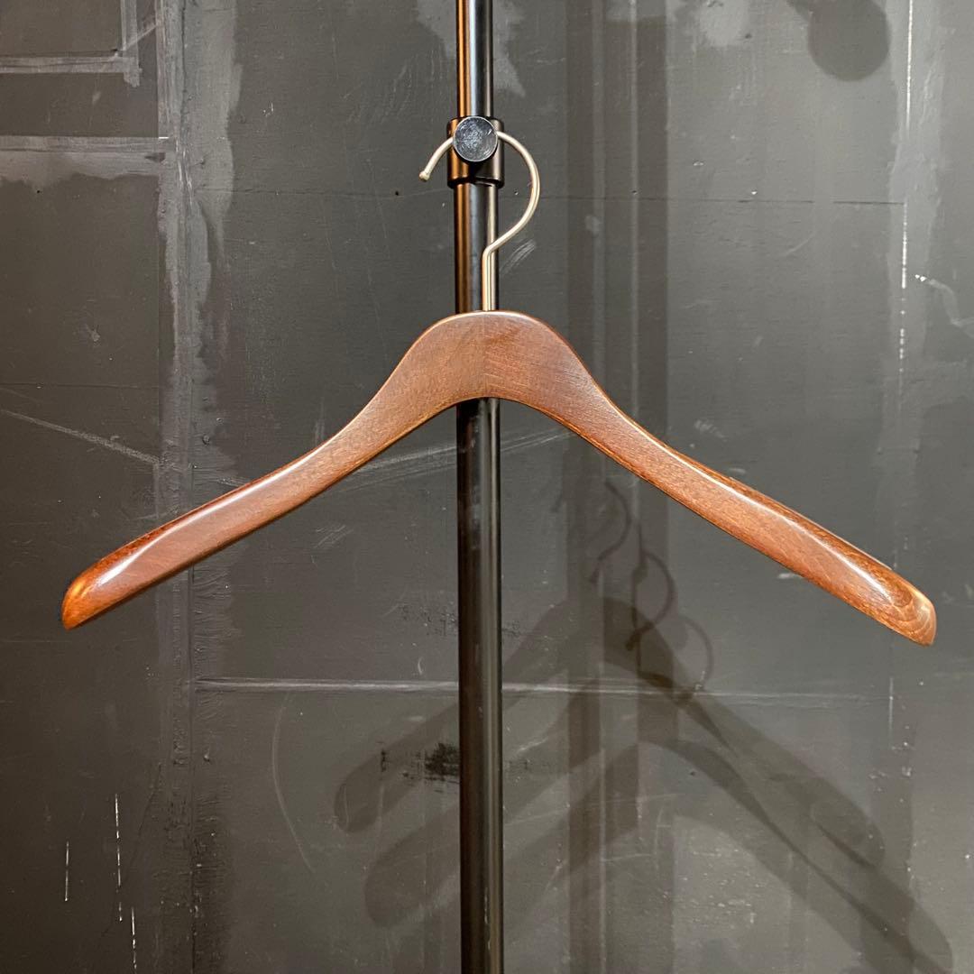 木製ハンガー　ハンガーまとめ売り　ハンガー　ブラウン　100本　4色