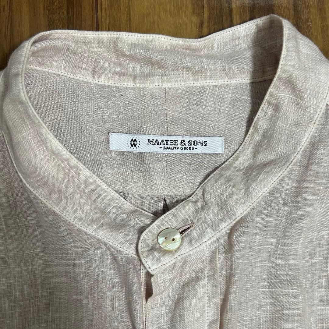 【美品】25ss MAATEE&SONSドS Linen SAKURA 3